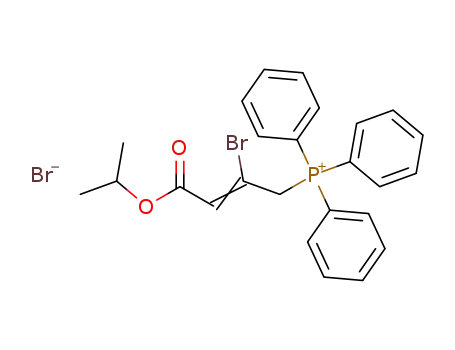 ((Z)-2-Bromo-3-isopropoxycarbonyl-allyl)-triphenyl-phosphonium; bromide