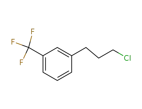 Molecular Structure of 82258-76-2 (Benzene, 1-(3-chloropropyl)-3-(trifluoroMethyl)-)