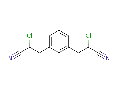 2-Chloro-3-[3-(2-chloro-2-cyano-ethyl)-phenyl]-propionitrile