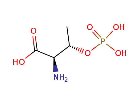 Molecular Structure of 96193-69-0 (D-O-Phospho Threonine)