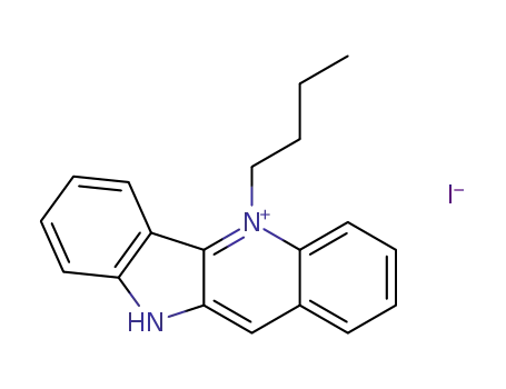 5-Butyl-10H-indolo[3,2-b]quinolin-5-ium; iodide