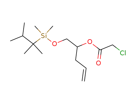 Chloro-acetic acid 1-[dimethyl-(1,1,2-trimethyl-propyl)-silanyloxymethyl]-but-3-enyl ester