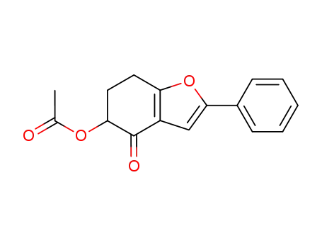 5-acetoxy-2-phenyl-4,5,6,7-tetrahydro-benzo[b]furan-4-one