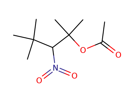 2,4,4-Trimethyl-3-nitro-2-pentanol acetate