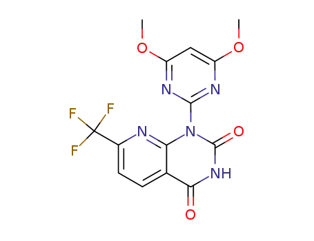 1-(4,6-dimethoxy-2-pyrimidinyl)-7-(trifluoromethyl)pyrido [2,3-d]pyrimidine-2,4(1H,3H)-dione