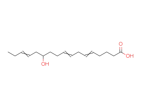 12-hydroxy-heptadecatrienoic acid