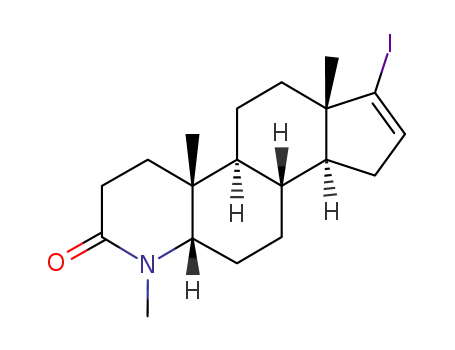 17-iodo-4-aza-4-methylandrost-16-en-3-one