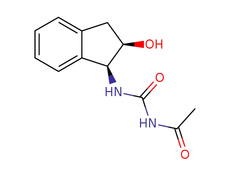 (1S,2R)-1-(N'-acetyl-N-carbamylamino)-2-indanol