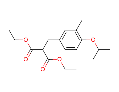 (3-methyl-4-iso-propoxybenzyl)malonic acid diethyl ester