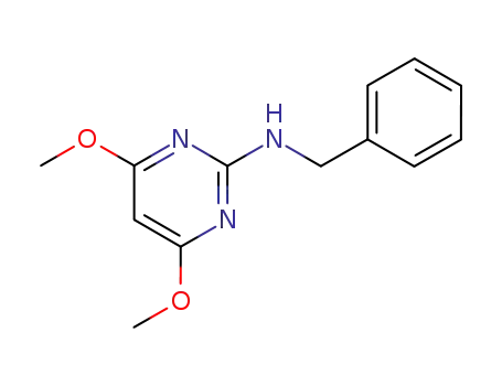N-benzyl-2-amino-4,6-dimethoxypyrimidine