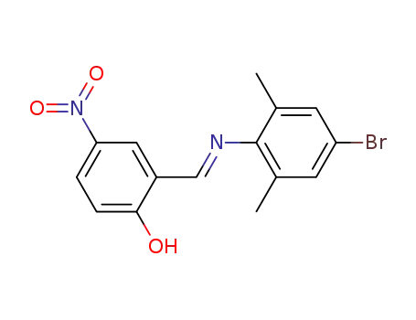 2-[(4-bromo-2,6-dimethylphenylimino)methyl]-4-nitrophenol