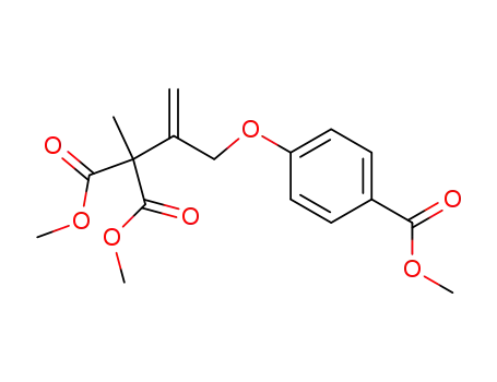 2-[1-(4-methoxycarbonyl-phenoxymethyl)-vinyl]-2-methyl-malonic acid dimethyl ester