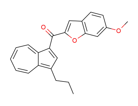 1-(6-methoxybenzofuran-2-carbonyl)-3-propylazulene
