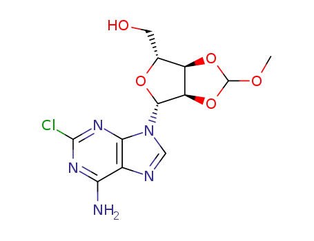 2-chloro-2′,3′-O-methoxymethylideneadenosine