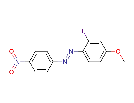 (2-iodo-4-methoxyphenyl)(4-nitrophenyl)diazene