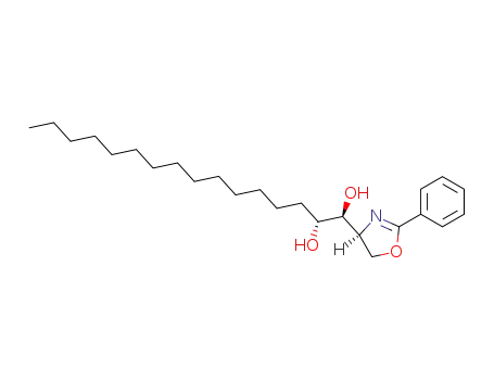 2-phenyl-4-(S)-[(1R,2R)-1,2-dihydroxyhexadecyl]-1,3-oxazoline