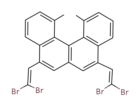 (M)-5,8-bis(2,2-dibromoethenyl)-1,12-dimethylbenzo[c]phenanthrene