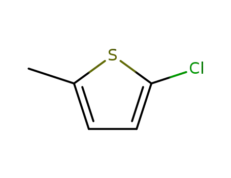 Molecular Structure of 17249-82-0 (2-Chloro-5-methylthiophene)