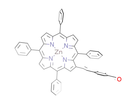 4-(trans-2'-(2''-(5'',10'',15'',20''-tetraphenylporphyrinato zinc(II)yl)ethen-1'-yl))-1-benzaldehyde