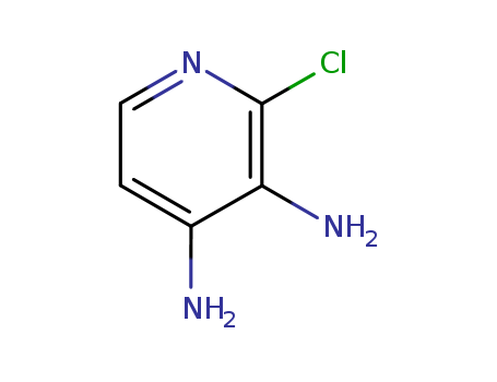 2-chloropyridine-3,4-diamine