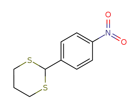 Molecular Structure of 24588-74-7 (2-(4-nitrophenyl)-1,3-dithiane)