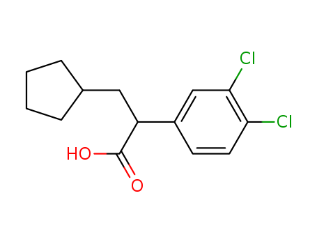 3-CYCLOPENTYL-2-(3,4-DICHLOROPHENYL)PROPANOIC ACID