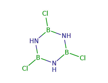 Molecular Structure of 933-18-6 (B-TRICHLOROBORAZINE)