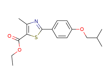 ethyl 2-(4-isobutoxyphenyl)-4-methylthiazole-5-carboxylate