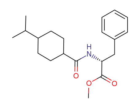 N-(trans-4-isopropylcyclohexyl-1-carbonyl)-d-phenylalanine methyl ester