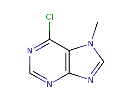 Molecular Structure of 5440-17-5 (6-CHLORO-7-METHYLPURINE)