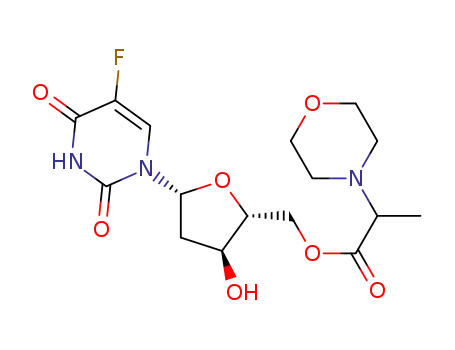 5'-O-(2-morpholinopropionyl)-2'-deoxy-5-fluorouridine