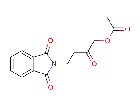 Molecular Structure of 65465-66-9 ([4-(1,3-dioxoisoindolin-2-yl)-2-oxo-butyl] acetate)