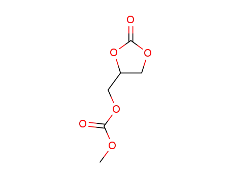 Molecular Structure of 76913-29-6 (Carbonic acid, methyl (2-oxo-1,3-dioxolan-4-yl)methyl ester)