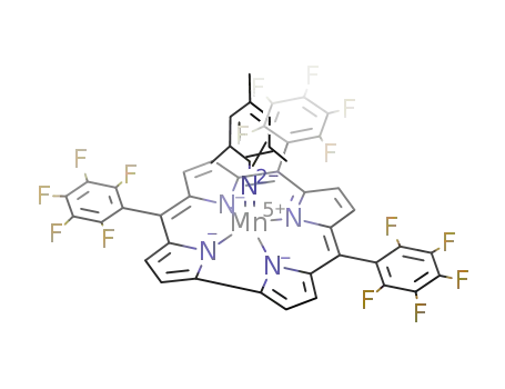5,10,15-tris(pentafluorophenyl)corrole manganese(V) (N-mesityl)