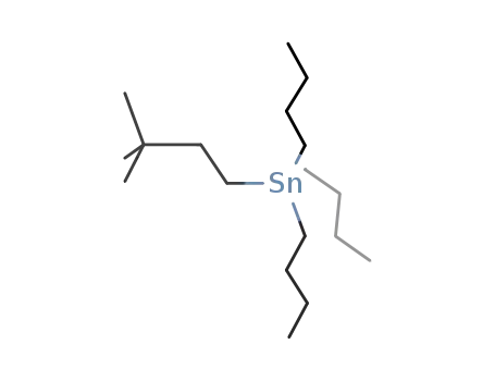 Molecular Structure of 111823-15-5 (Stannane, tributyl(3,3-dimethylbutyl)-)