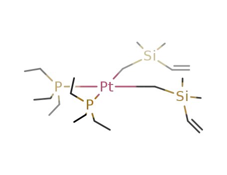 cis-bis(sila-neohexenyl)-bis-(triethylphosphine)platinum(II)