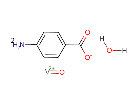 oxovanadium(IV) bis(4-aminobenzoate)*H2O
