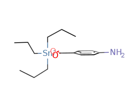 Molecular Structure of 112402-78-5 (Benzenamine, 4-[[(tripropylstannyl)oxy]carbonyl]-)