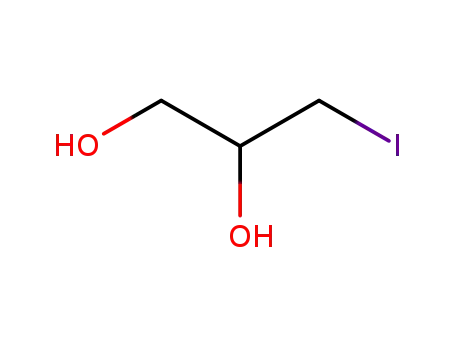Molecular Structure of 554-10-9 (3-iodopropane-1,2-diol)