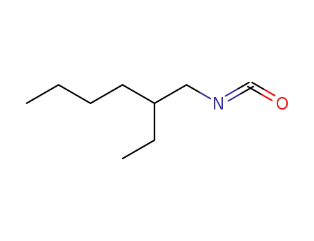 Molecular Structure of 20392-34-1 (2-ETHYLHEXYL ISOCYANATE  98)