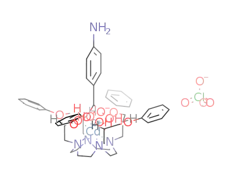 (Cd(1,4,7,10-tetrakis((S)-2-hydroxy-3-phenoxypropyl)-1,4,7,10-tetrazacyclododecane)(p-aminobenzoate))ClO4