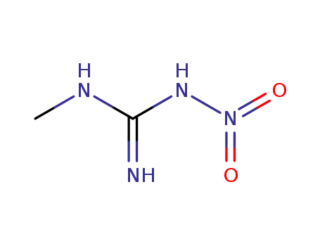 Molecular Structure of 4245-76-5 (1-Methyl-3-nitroguanidine)