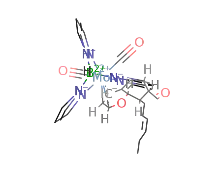 [hydridotris(1-pyrazolyl)borato]Mo(carbonyl)2(C9H8O(CHO)(Me)(Z-3-hexyl))