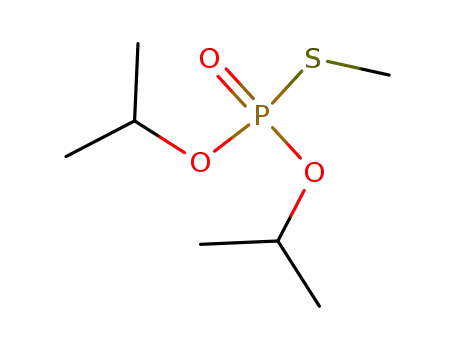 Molecular Structure of 22907-64-8 (S-methyl O,O-dipropan-2-yl phosphorothioate)
