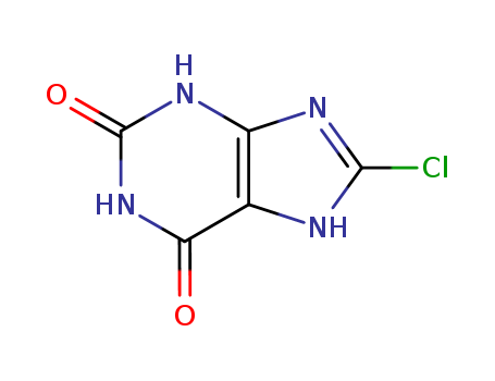 1H-Purine-2,6-dione, 8-chloro-3,7-dihydro- (9CI)
