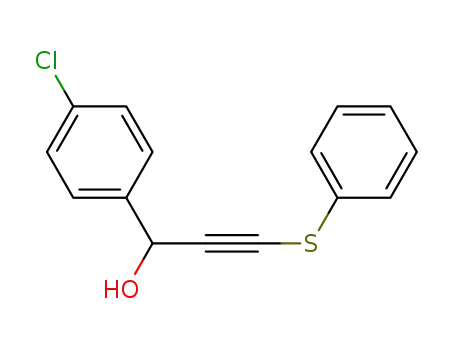 1-(4-chlorophenyl)-3-(phenylsulfanyl)prop-2-yn-1-ol