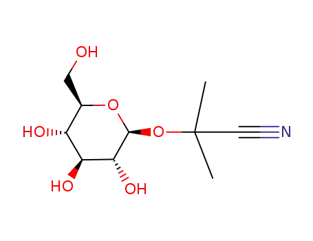 Molecular Structure of 554-35-8 (LINAMARIN)