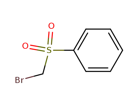 Molecular Structure of 19169-90-5 (BROMOMETHYL PHENYL SULFONE)