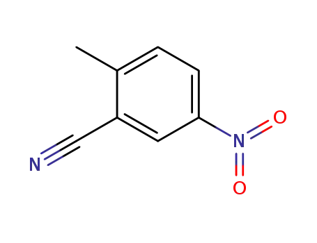 Molecular Structure of 939-83-3 (2-METHYL-5-NITROBENZONITRILE)
