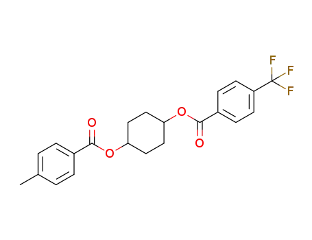 4-(4-methylbenzoyloxy)cyclohexyl 4-(trifluoromethyl)benzoate